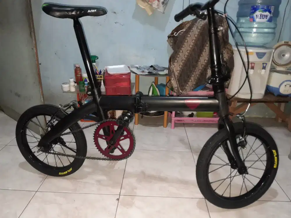 Sepeda lipat element troy uk 16