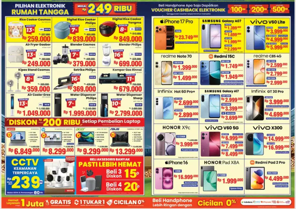 Promo cicilan Handphone Oppo Series