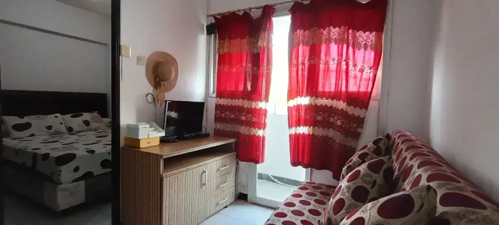 DISEWAKAN TAHUNAN APARTEMEN SENTRA TIMUR FULL FURNISH