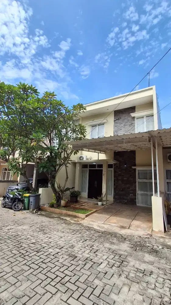 Kontrakan Rumah Cluster 2 Lt Semi Furnished Jagakarsa Jakarta Selatan