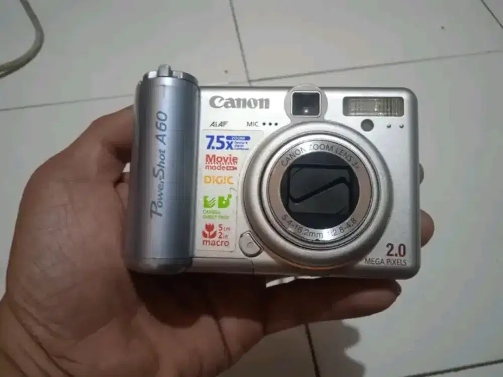 Dicicam apa ada nya bahan