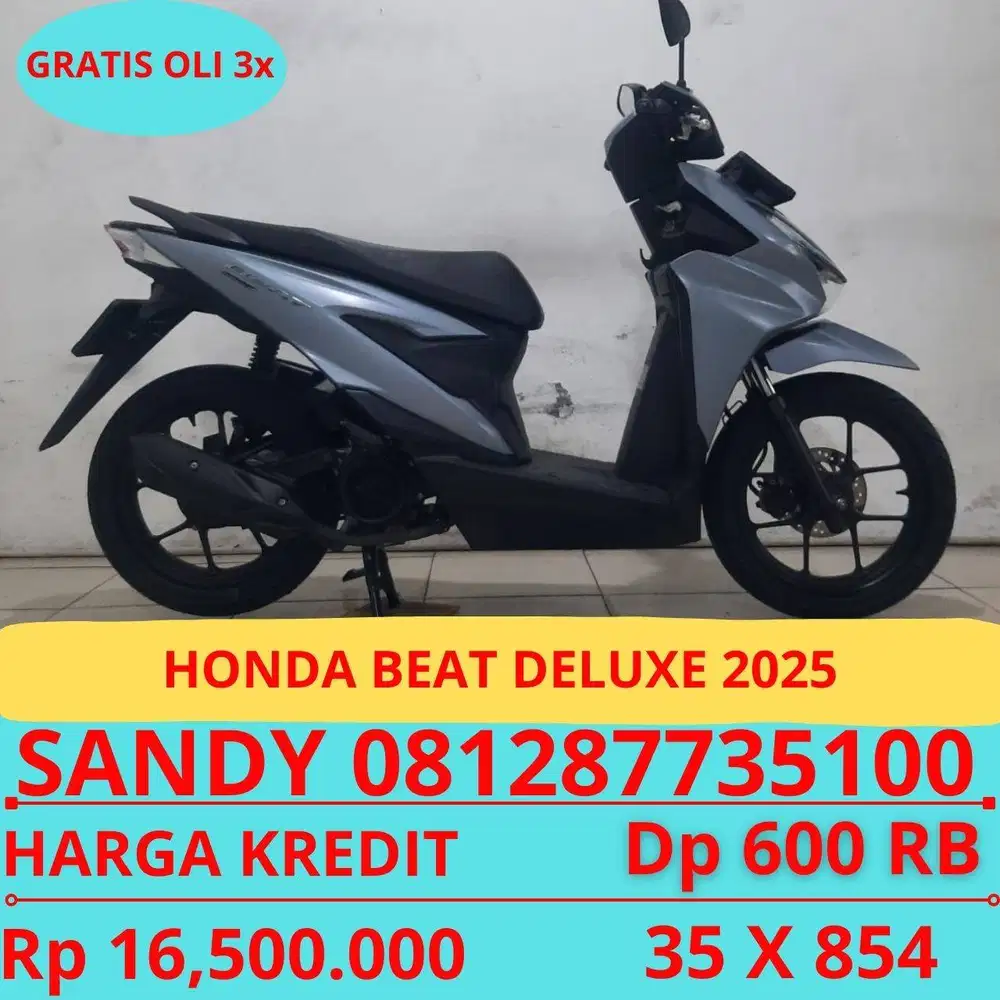 HONDA BEAT DELUXE DP MURAH 600 RIBU GUYSS