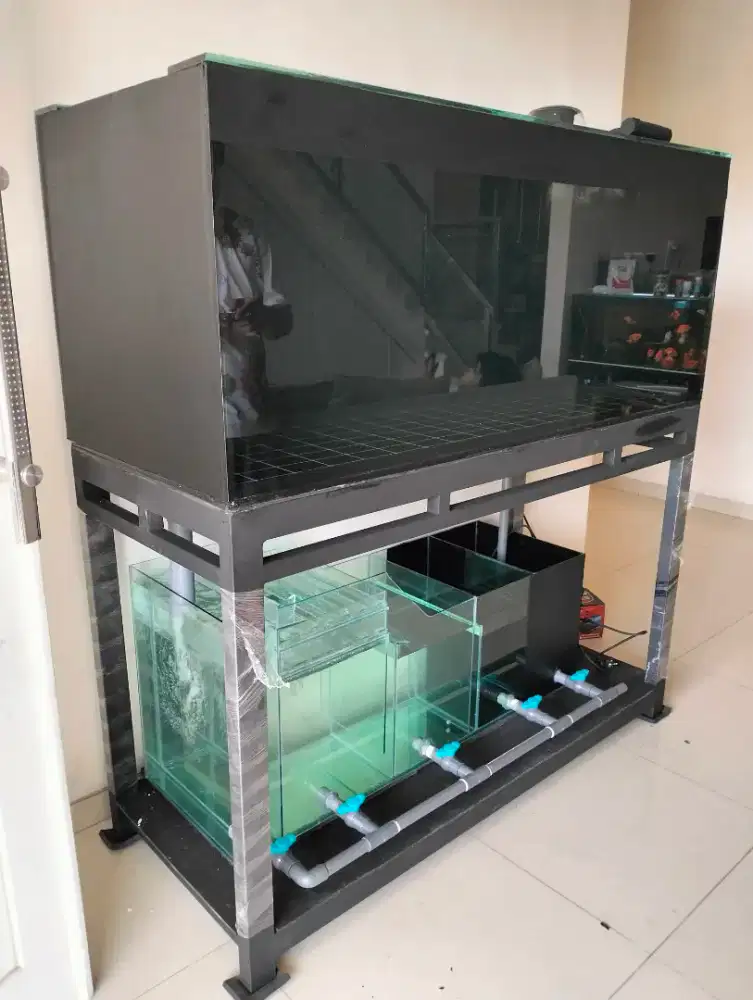 Promo aquarium fulset 150x60x60