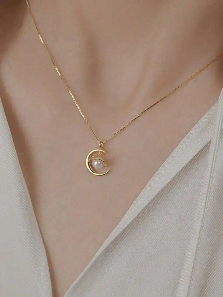 Kalung Gold Minimalis Elegan & Stylish