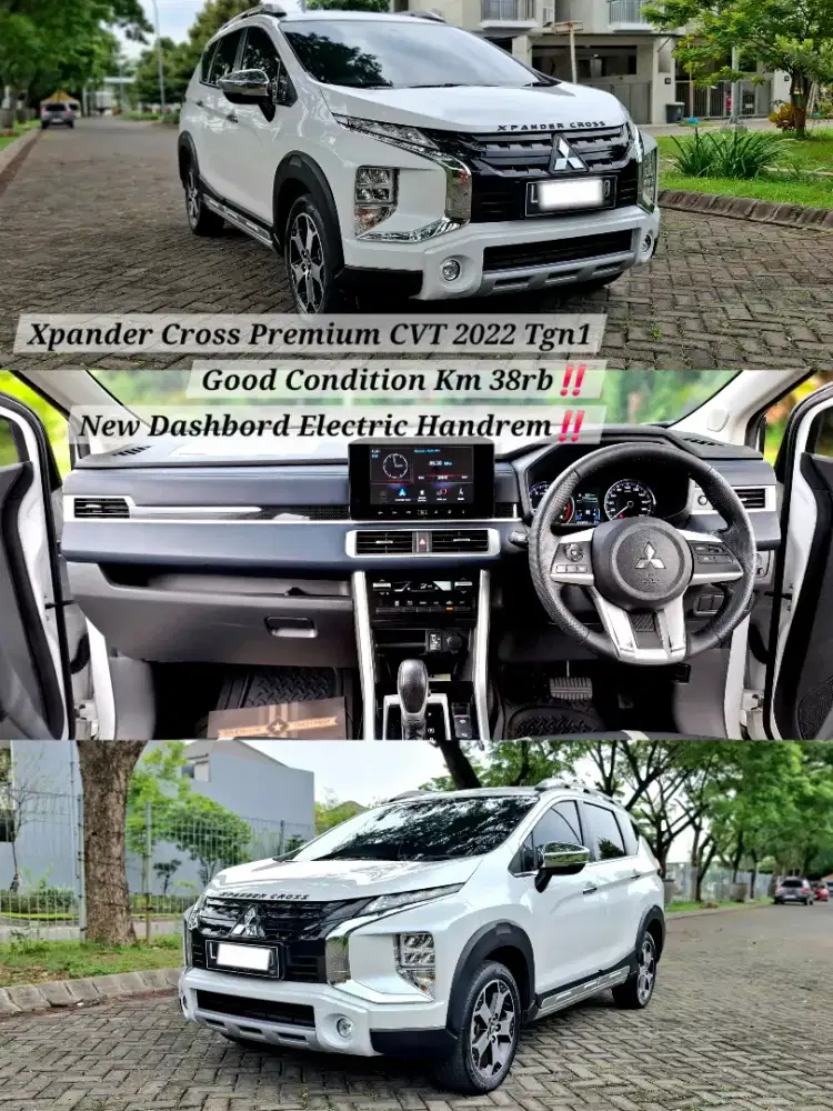 [KM 30rb an] Xpander Cross CVT 2022 Electric Handrem!