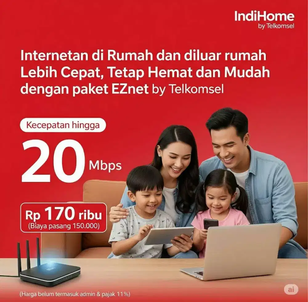 Internet asik tetap murah