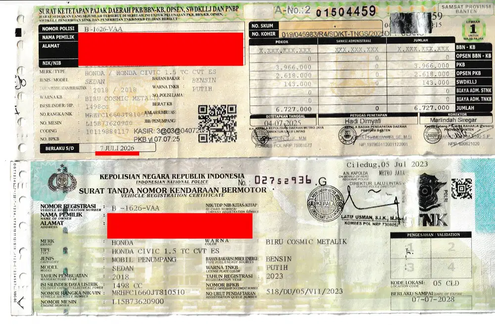 PAJAK=JULi genap Bunga=5% Km=63k Honda Civic ES Sedan 2018 Civic 2018