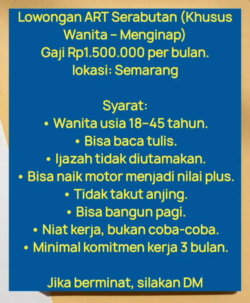 Loker ART SERABUTAN