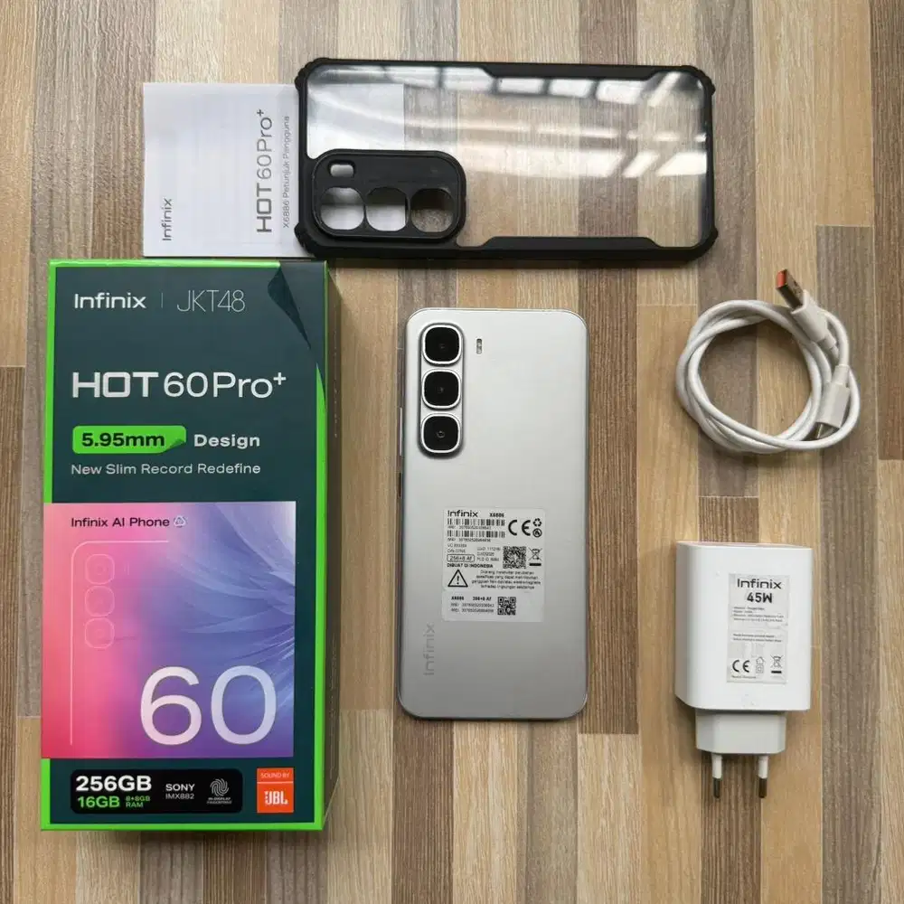 Infinix hot 60 pro plus 8/256 fullset