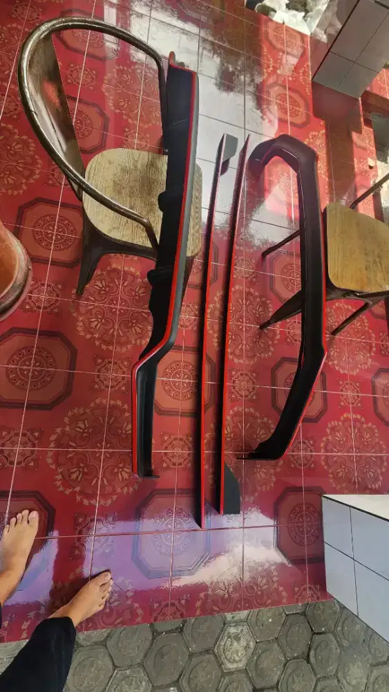 3 Bodykit mobilio e atau s , side skirt, front lip, difuser