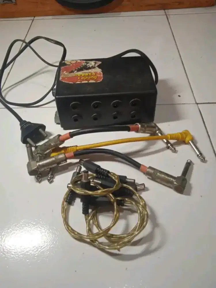 Adaptor efex gitar 9volt