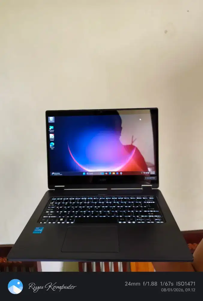 Laptop Acer Core i3 gen 11 Touchscreen flip 360