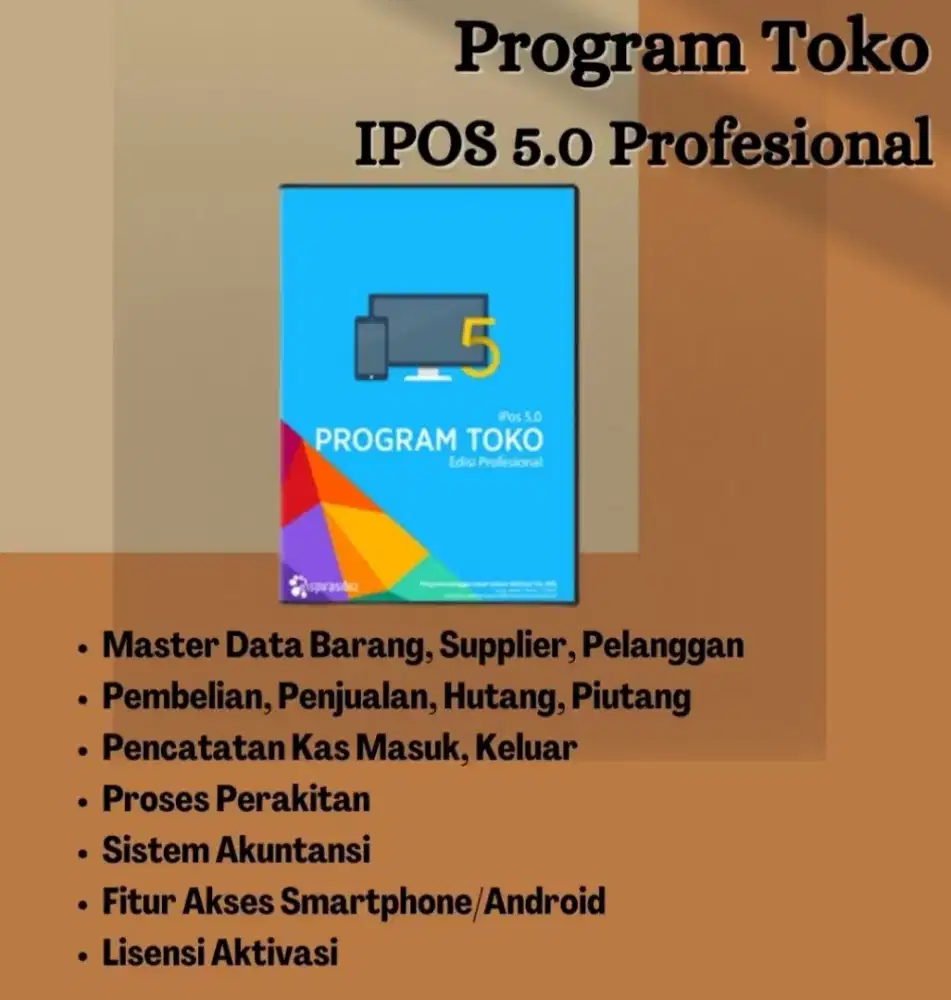 PROGRAM TOKO KASIR IPOS 5 PROFESIONAL MINIMARKET RETAIL GROSIR DLL