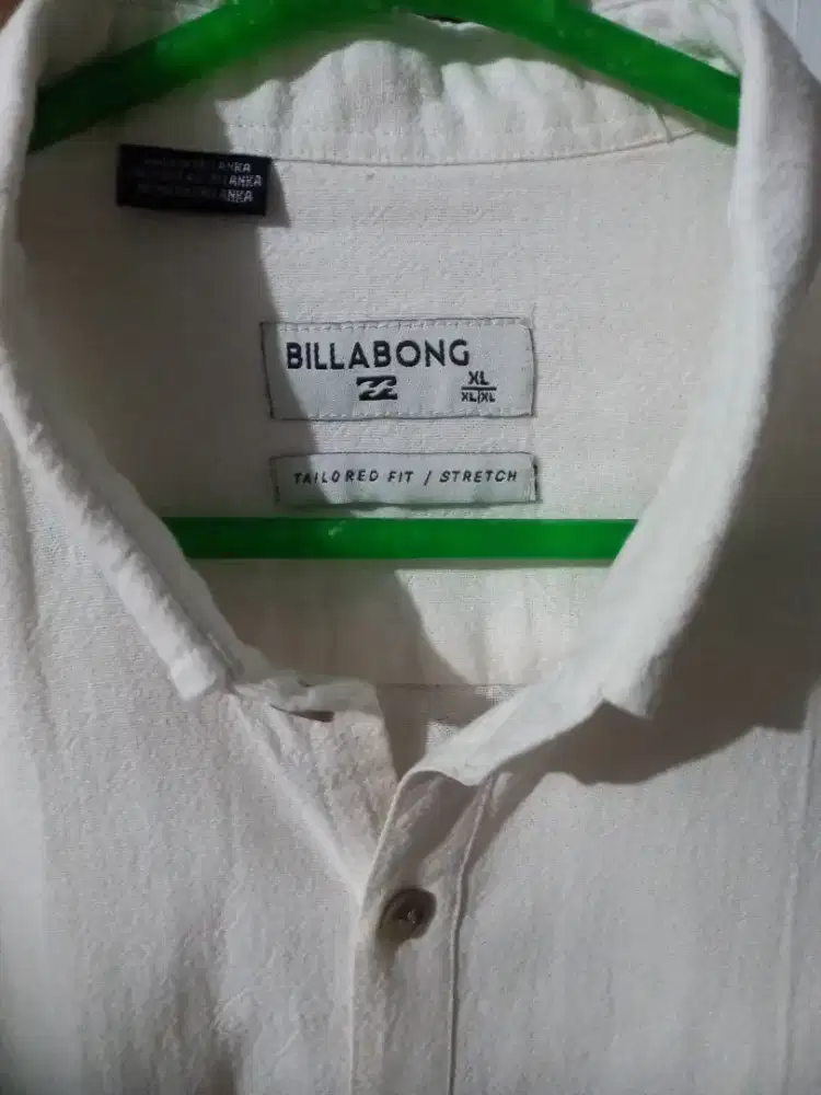 Authentic Billabong Kemeja,size XL,lebar dd 54cm,Pjng 74cm