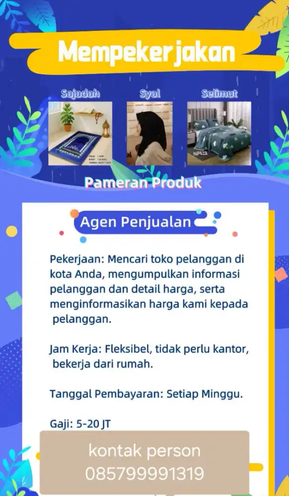 Lowongan kerja marketting sales