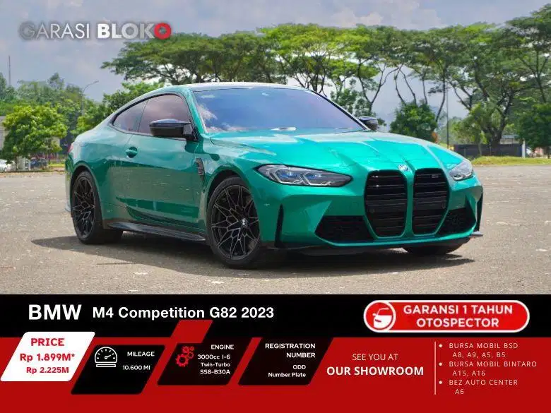 BMW M4 Competition Coupe S58 G82 2023