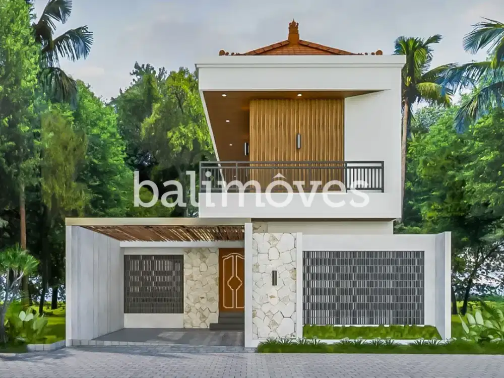 Off Plan Villa Tiga Kamar Tidur di Sanur