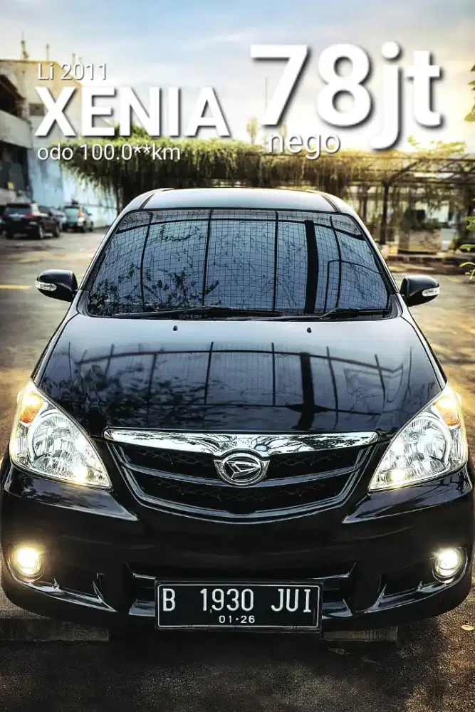 XENIA li 2011, cat orisinl, terawat, siap pakai, km. Rendah, ban tebal