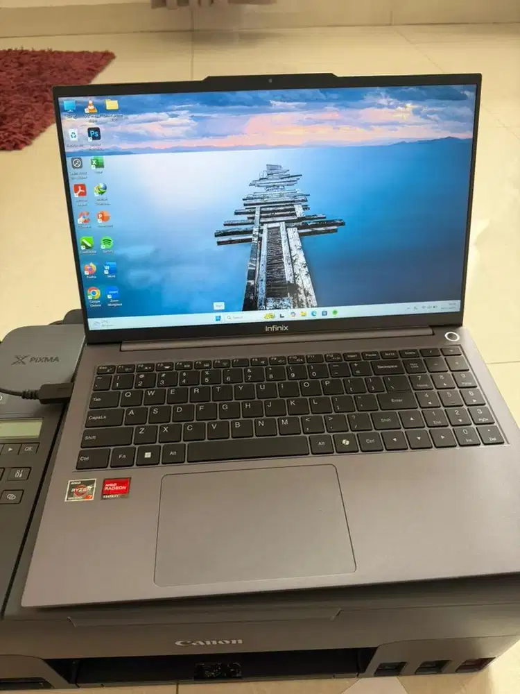 DIJUAL LAPTOP INFINIX RYZEN 7 8/512GB