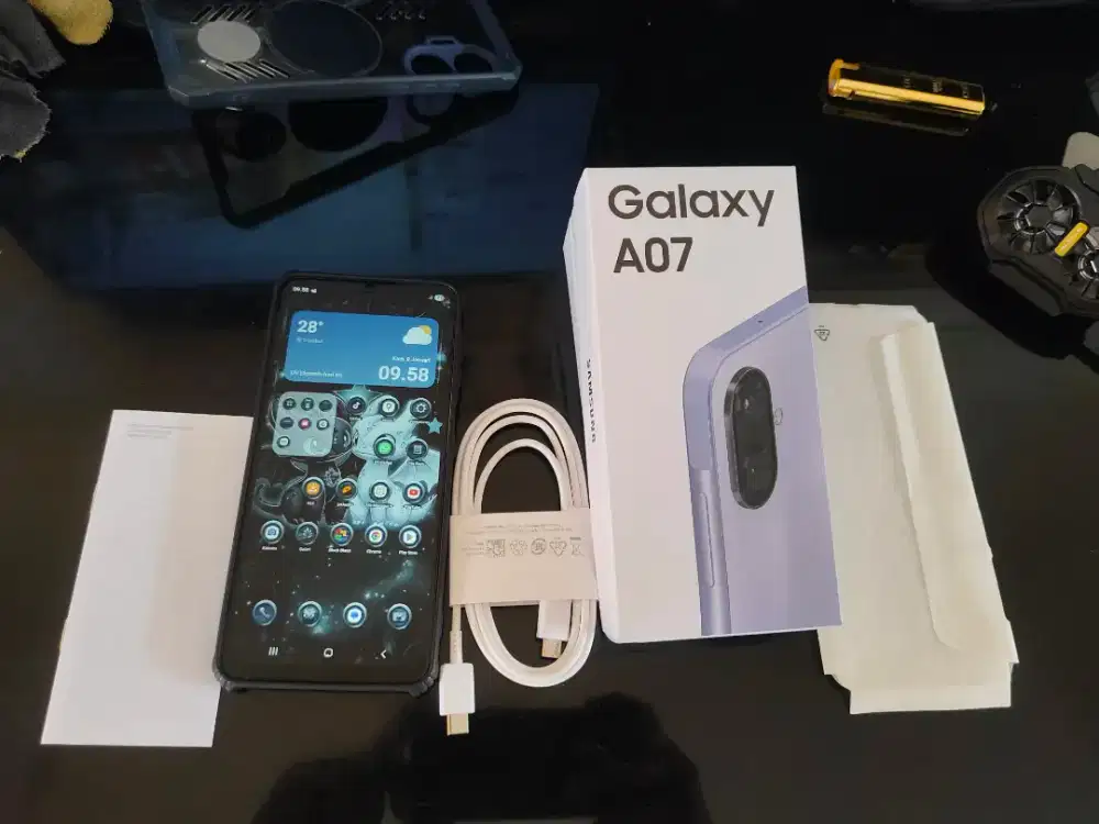 Jual Samsung A07 4/128 Violet