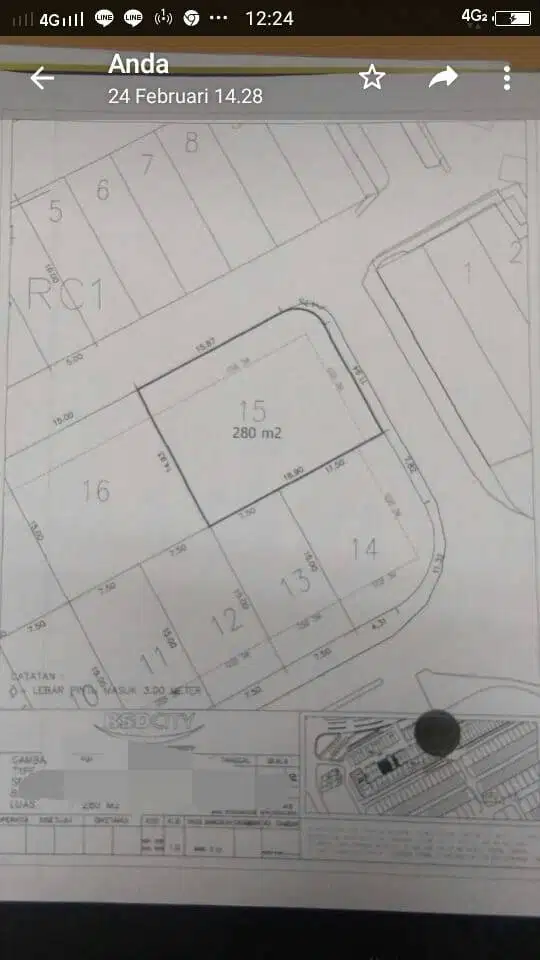 Dijual Kavling Hook Komersial Siap Bangun Bsd Sektor 1.1 Griya Loka