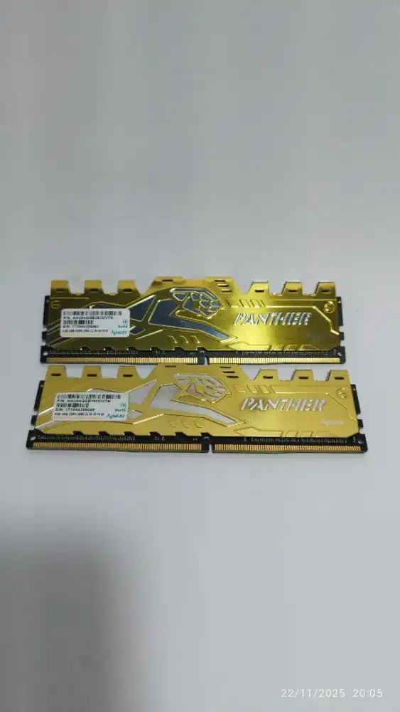 RAM 8GB 2x4 ddr4 2666 mhz