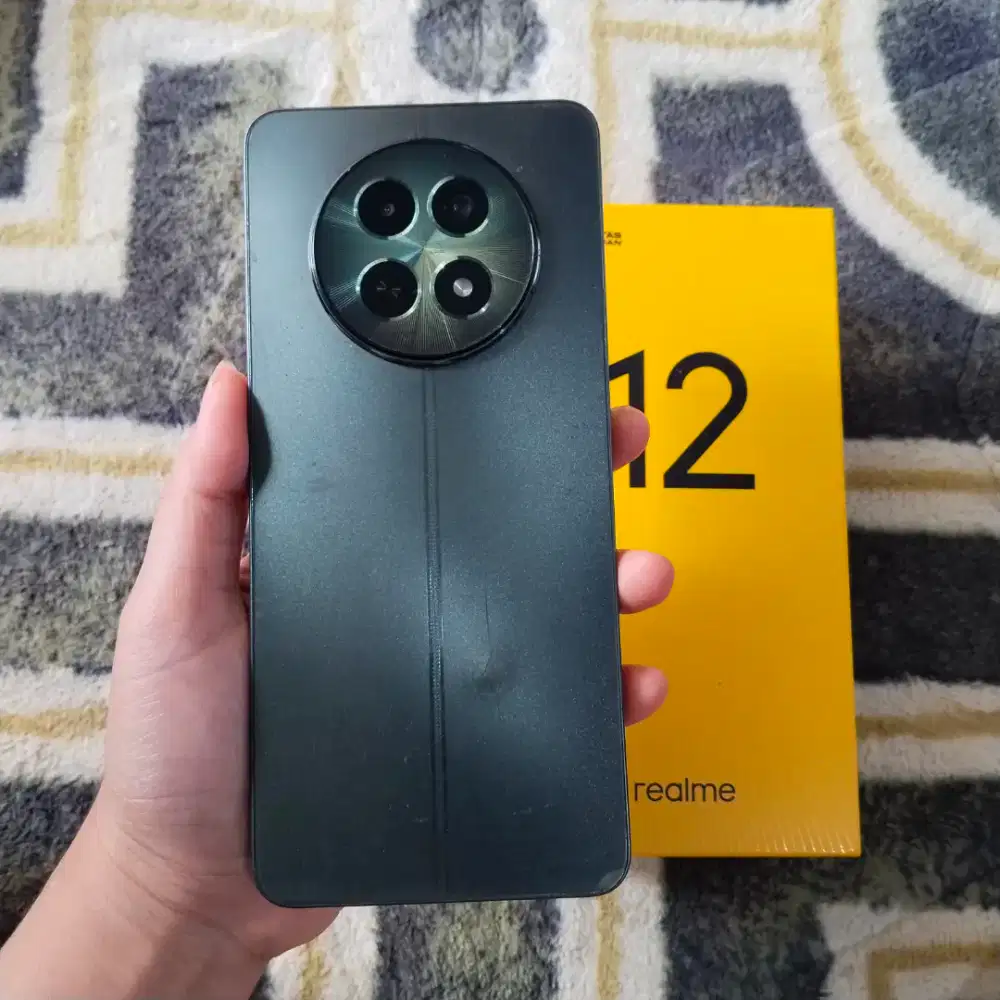 Realme 12 8/256 lengkap original