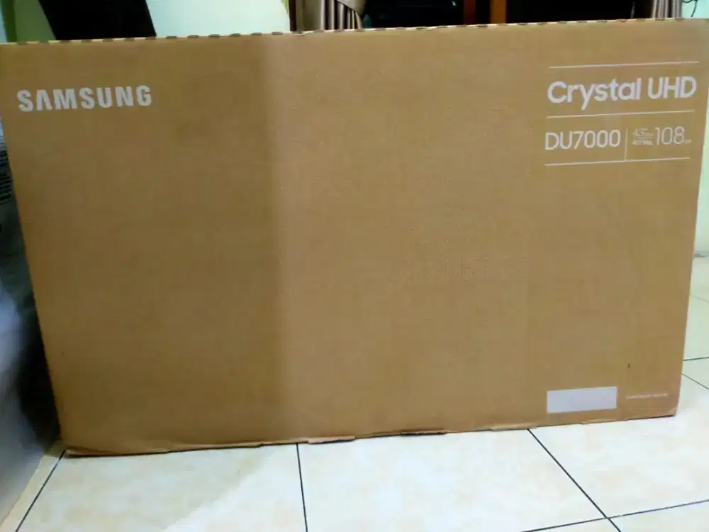 Smart tv Samsung 43DU7000 crystal ultra hd 4K garansi panjang bisa tt