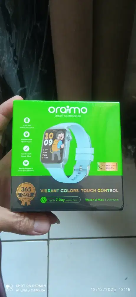 Smartwatch oraimo 6 max like new