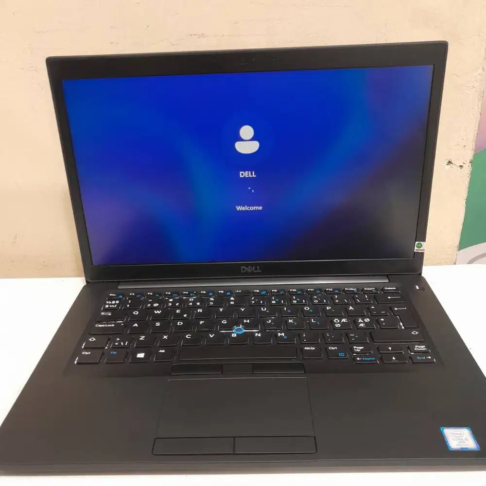 Dell latitude 7490 core i5 gen 8 ram 8gb ssd 256gb 14 inch mulus ori