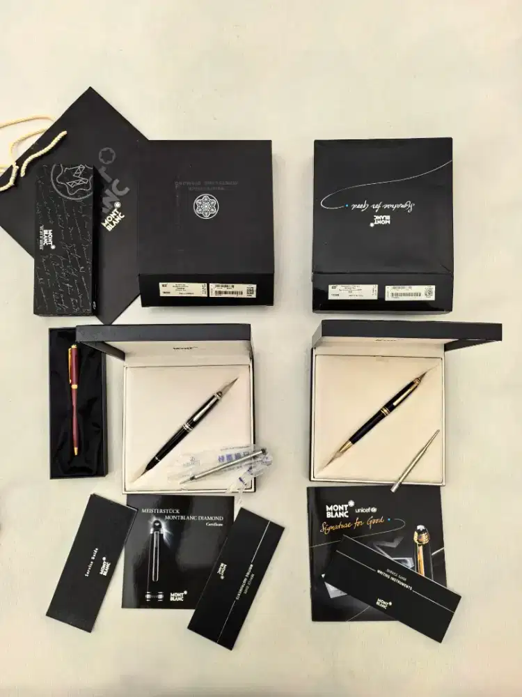 Koleksi ballpoint Montblanc Noblesse Oblige Meisterstuck Diamond