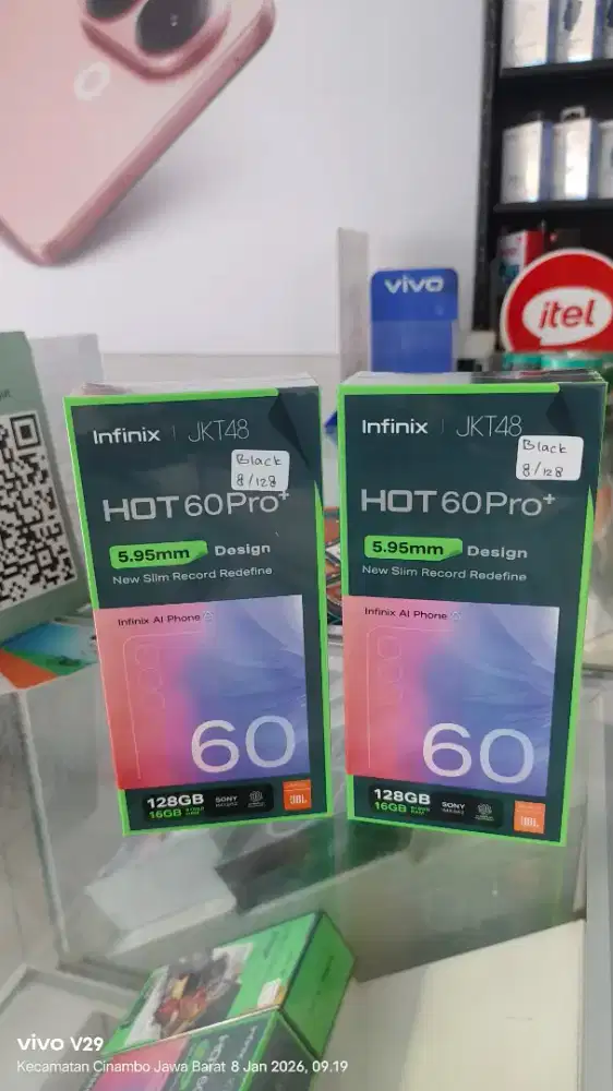 Infinix HOT 60 PRO+ 8+8/128gb baru spesial promo