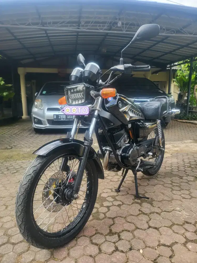 Yamaha RX King 1995 Hitam Pajak Hidup Surat Lengkap Good Condition