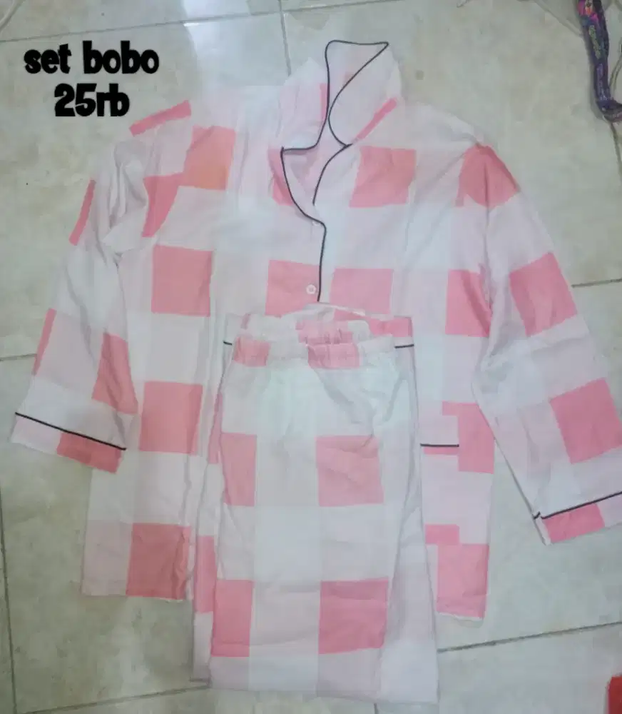 SETELAN BAJU BOBO