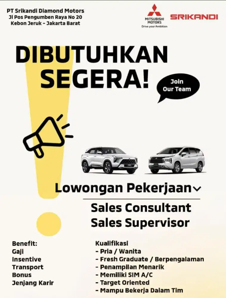 Lowongan kerja marketing