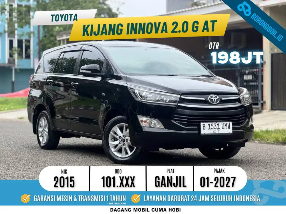 Innova G 2.0 At 2015 Hitam