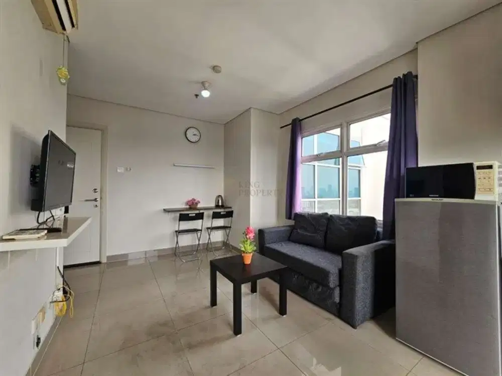 Dijual dibawah harga pasar 2 Bedroom Hook Apartemen Madison Park Desain Interior Modern Minimalis Jakarta Barat.