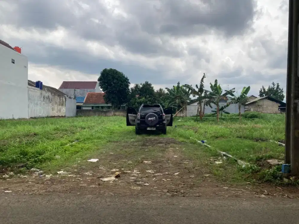 Tanah murah Bogor SHM, siap bangun dekat tol Kayu Manis.