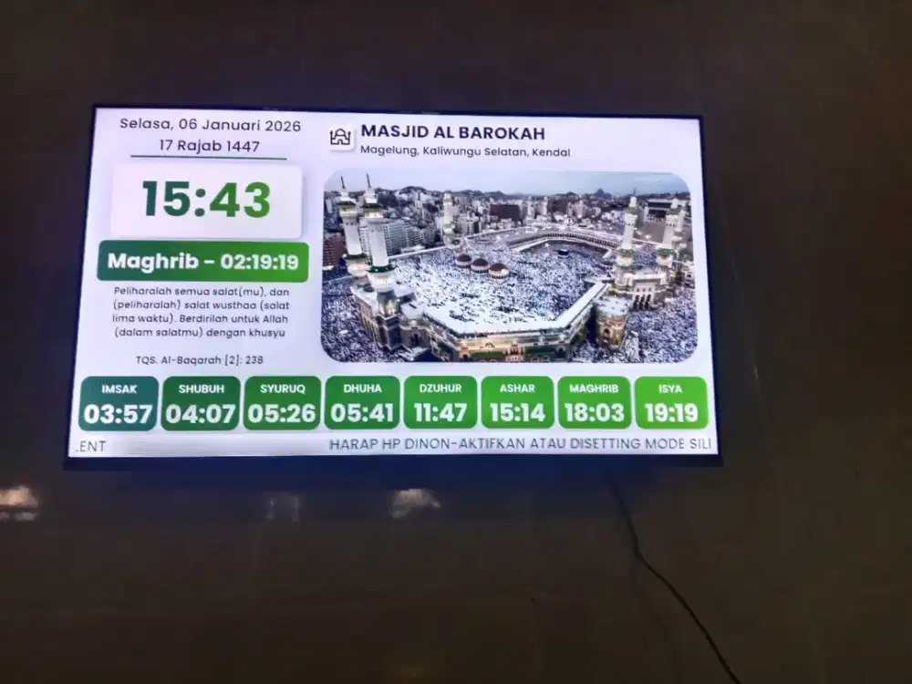 Jam Masjid Harga Murmer Tangerang