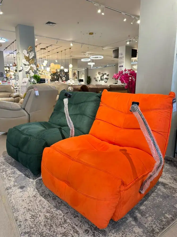 Sofa santai recliner dan swivel