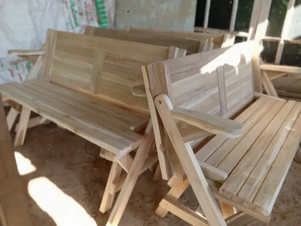 Meja mejig kayu jati