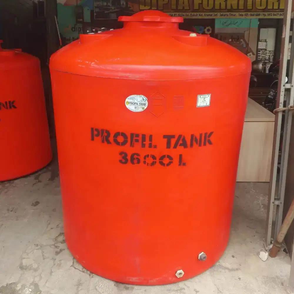 Profil Tank 3600 L / Tangki Air / Tandun Air / Toren Air