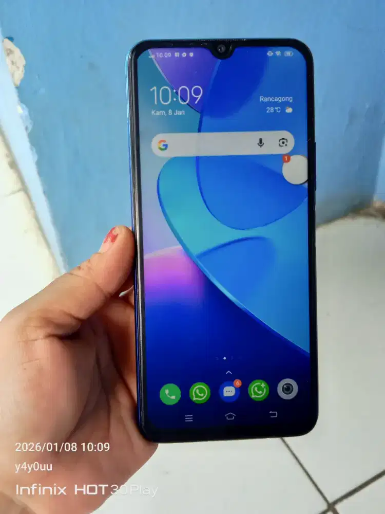 Vivo Y20 ram 3/64 kondisi normal gda minus bisa cek dulu