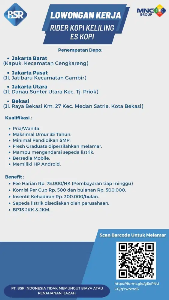 Rider Kopi Keliling (Bekasi)