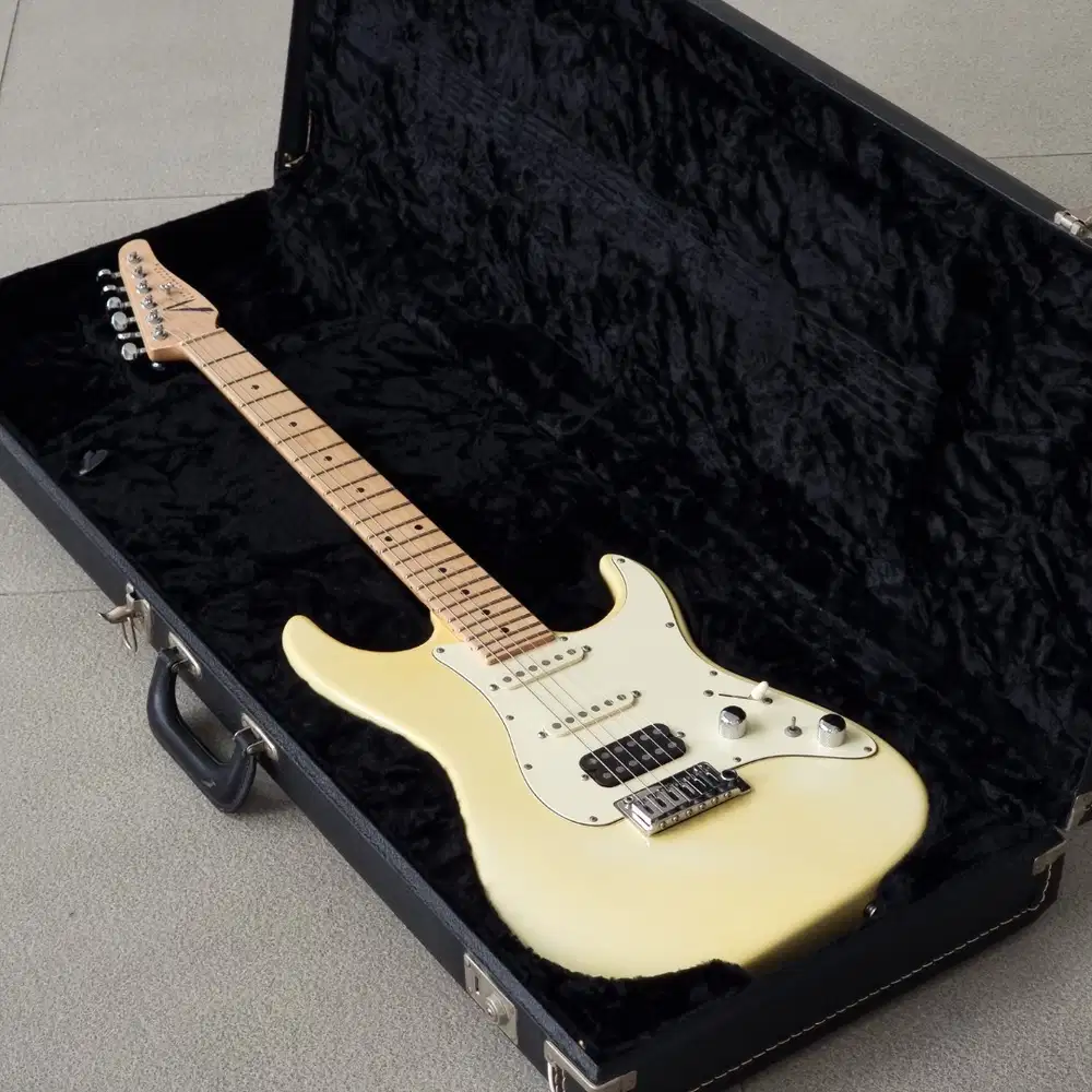 Gitar Tom Anderson The Classic Olympic White Mulus Komplit