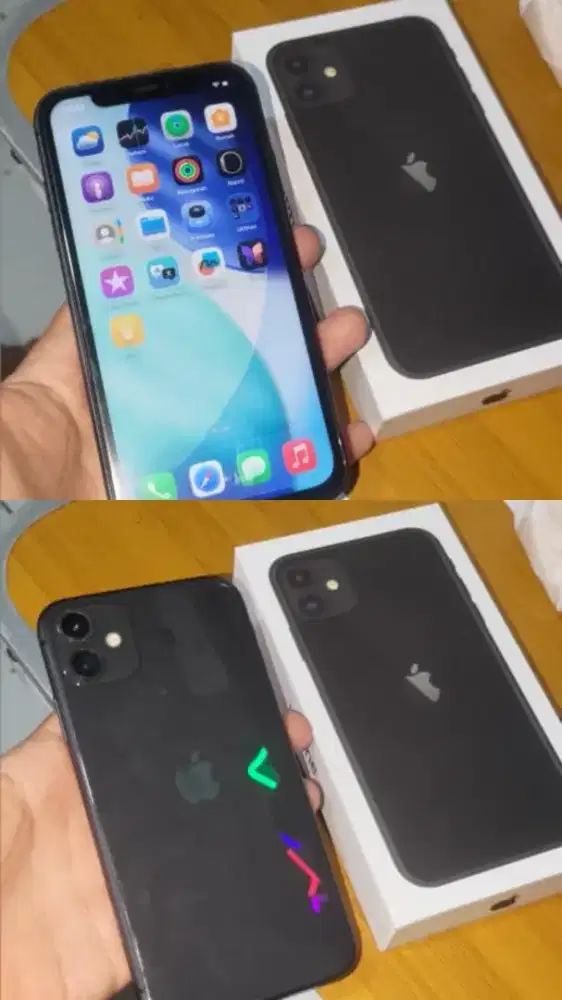 iPhone 11 black 64gb wifi only.. cakep murah