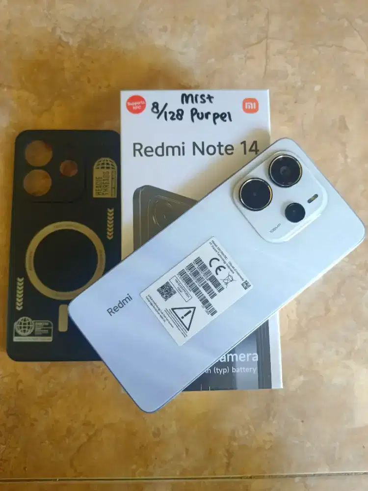 Jual redmi note 14 ram8/128 mulus lengkap ori
Bisa tt hp lain