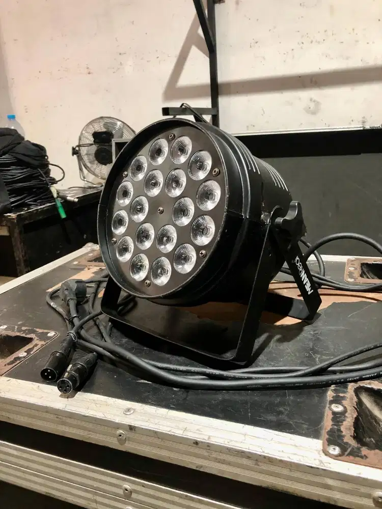 Par LED 1815 RGBWA 5 in 1 Mean Real