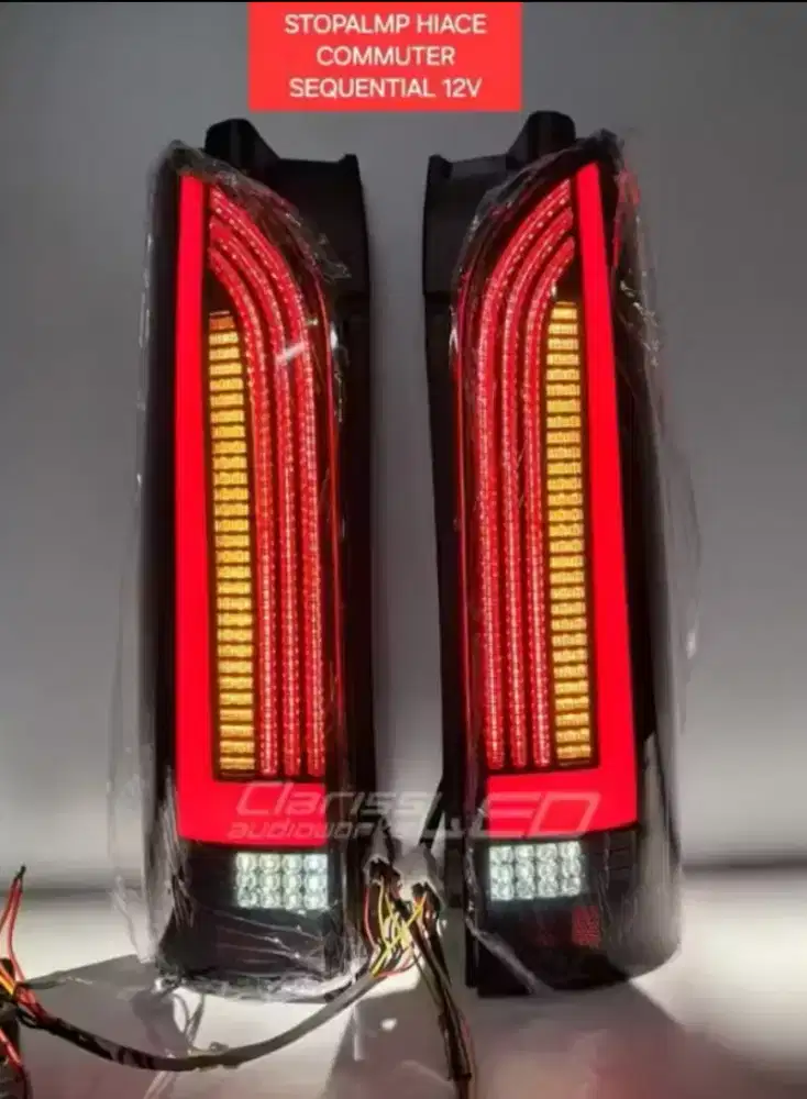 Stoplamp Lampu Belakang Hiace Commuter Model Baru