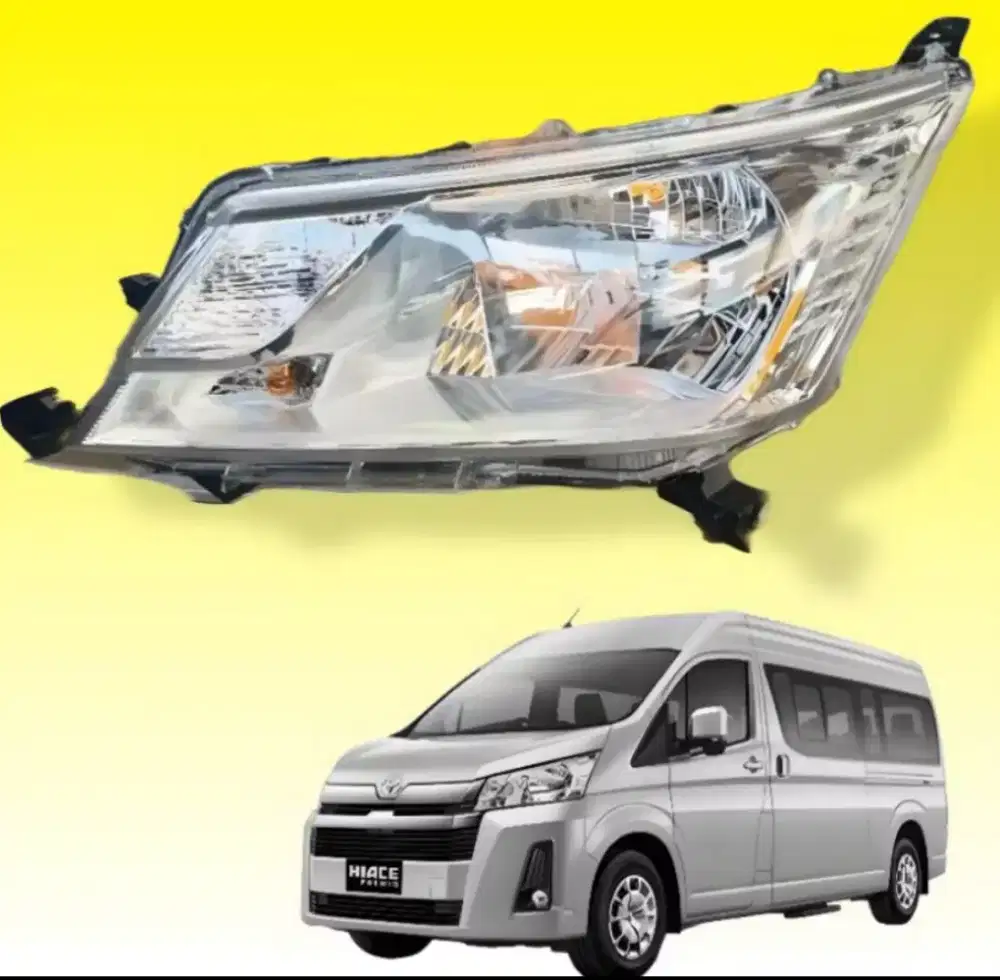 Head Lamp Original Hiace Premio 2025 

copotan dari baru